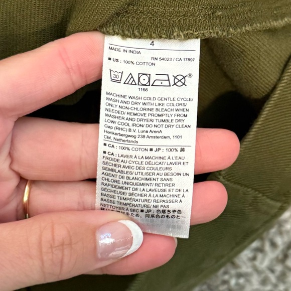 Banana Republic Seamed Mini Dress Mangrove Tree, size 4, like new! - Picture 5 of 5